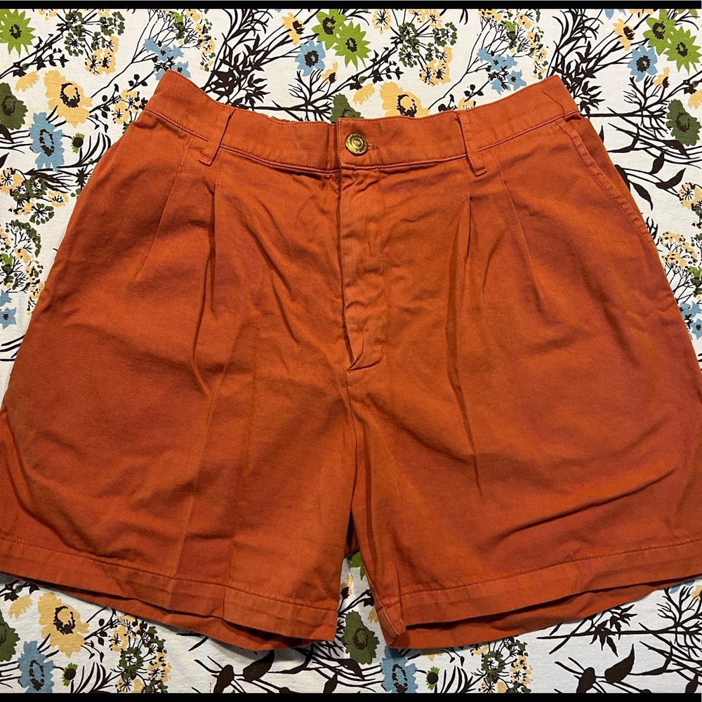 Big Bud Press TROUSER SHORTS MEDIUM in **Orange** see description